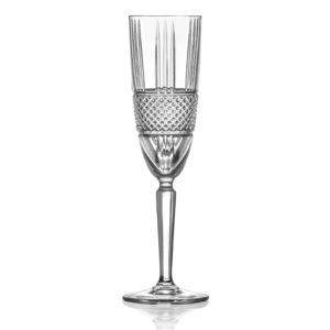 Bộ 06 Ly RCR Crystal Brillante Flute Goblet 180 ml