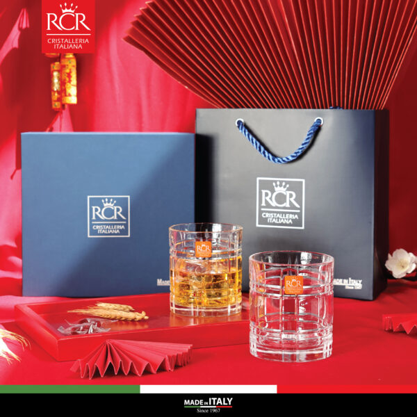 Bộ quà tặng RCR Successo 02 ly Any Dof, 340ml - Ảnh 2
