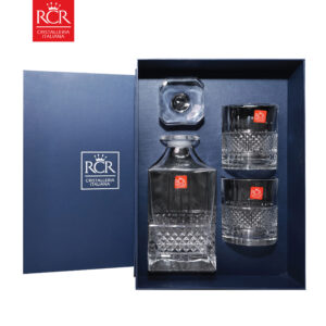 Bộ quà tặng RCR Successo 01 Bình Brillante 850ml và 02 ly Dof 340ml