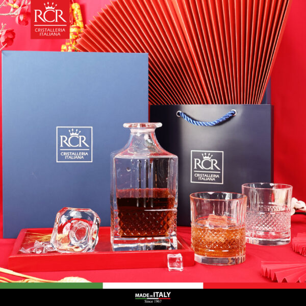Bộ quà tặng RCR Successo 01 Bình Brillante 850ml và 02 ly Dof 340ml - Ảnh 2