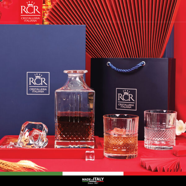 Bộ quà tặng RCR Successo 01 Bình Brillante 850ml và 02 ly Dof 340ml - Ảnh 2