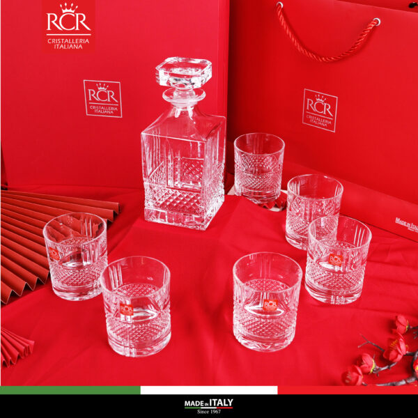 Bộ quà tặng RCR Ricco 01 Bình Brillante 850ml và 06 ly Dof 340ml - Ảnh 2