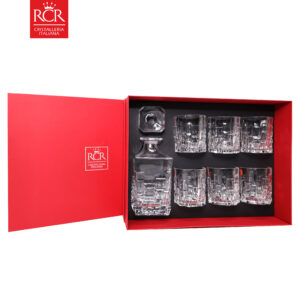Bộ quà tặng RCR Ricco 01 Bình Etna 810ml và 06 ly Dof 330ml