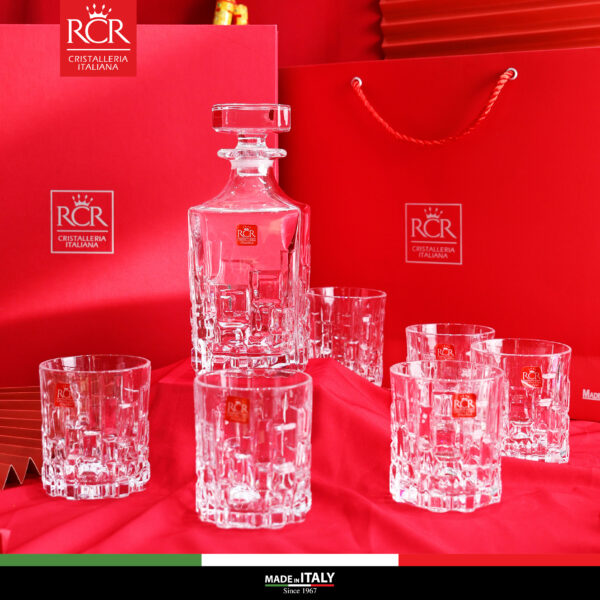 Bộ quà tặng RCR Ricco 01 Bình Etna 810ml và 06 ly Dof 330ml - Ảnh 2