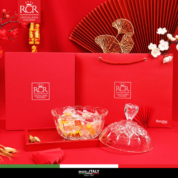 Bộ quà tặng RCR Ricco 01 Hũ Đựng Kẹo Opera 18cm - Ảnh 2