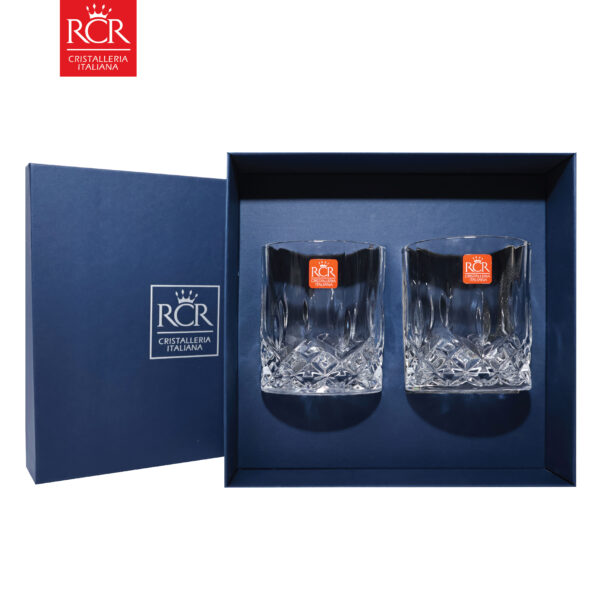 Bộ quà tặng RCR Successo 02 ly Opera Dof, 300ml