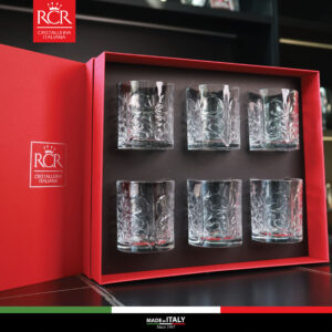 Bộ quà tặng RCR Ricco 06 Ly Tattoo Dof 340 ml