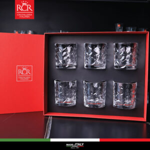 Bộ quà tặng RCR Ricco 06 Ly Laurus Dof 330 ml