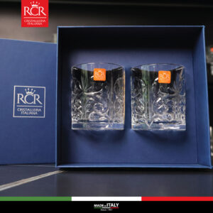 Bộ quà tặng RCR Successo 02 ly Tattoo Dof 340 ml